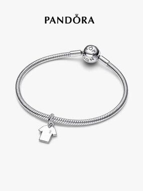 Pandora Silver Bracelet with T-Shirt Dangle Charm